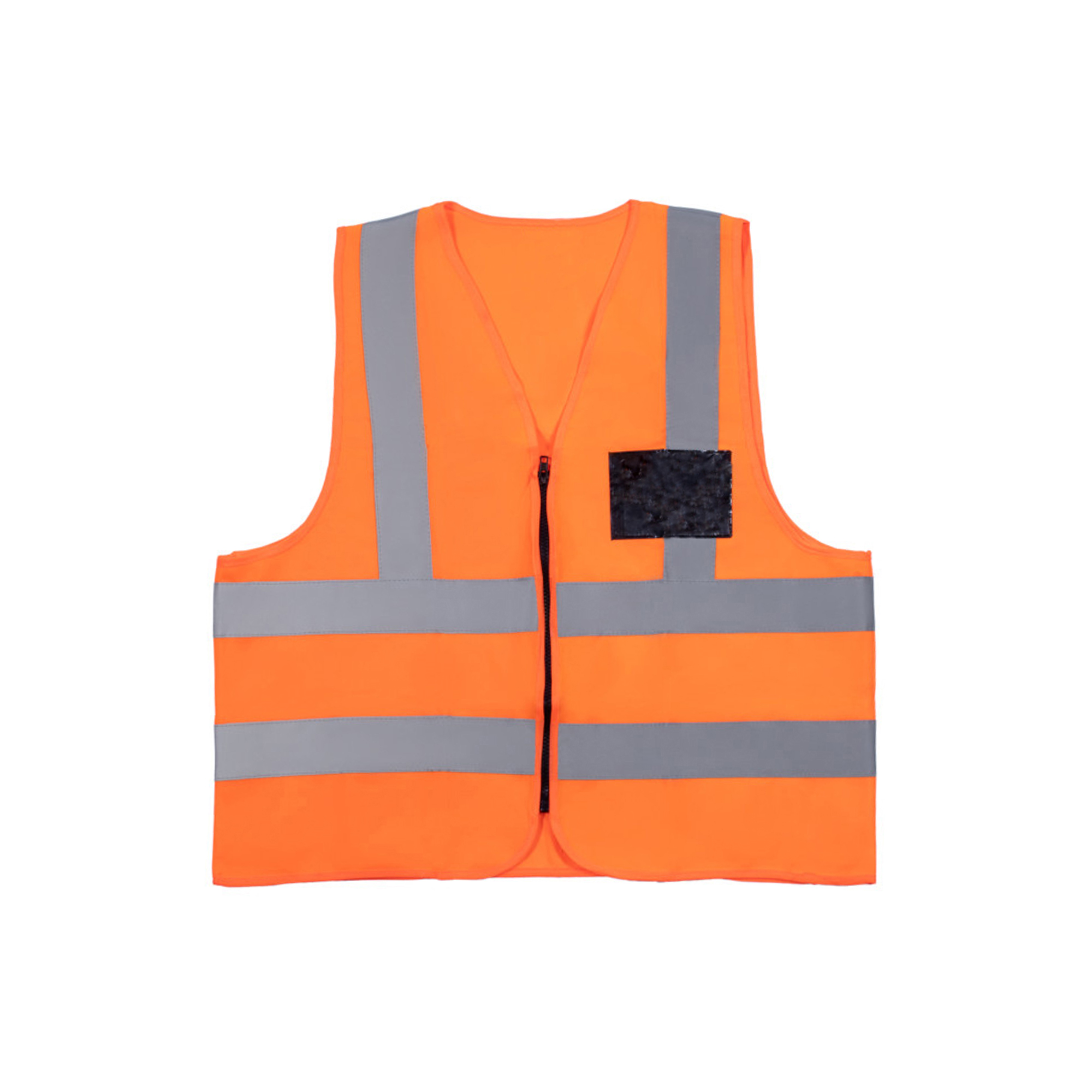 Orange Solid Reflective Bib