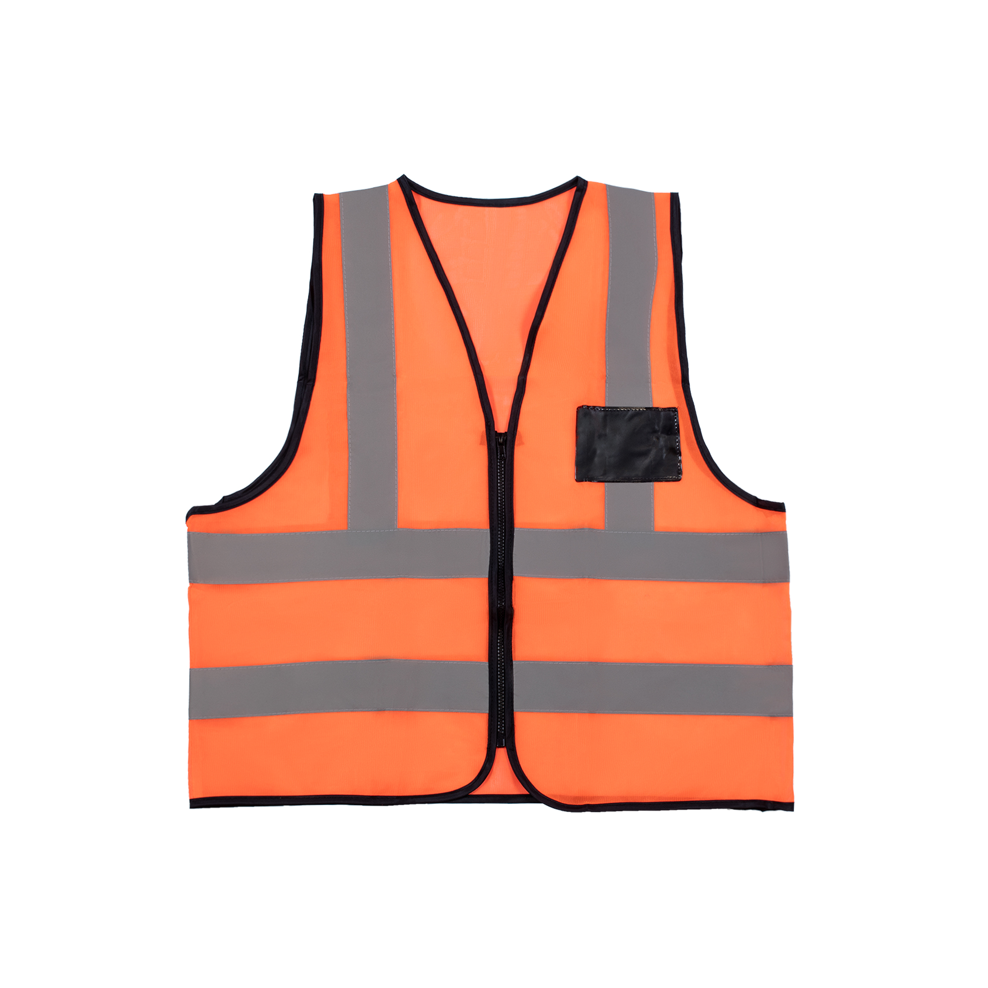 Orange Solid Reflective Bib