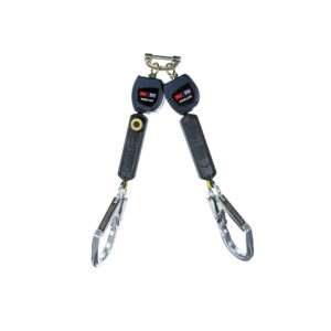 Self-Retracting Lifeline, Web, Twin Leg, HD Rebar Hook