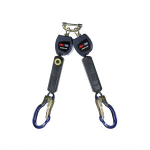 Self-Retracting Lifeline, Web, Twin Leg, HD Rebar Hook