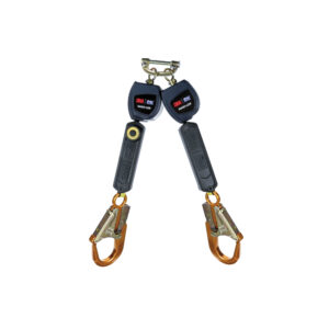 Self-Retracting Lifeline, Web, Twin Leg, HD Rebar Hook