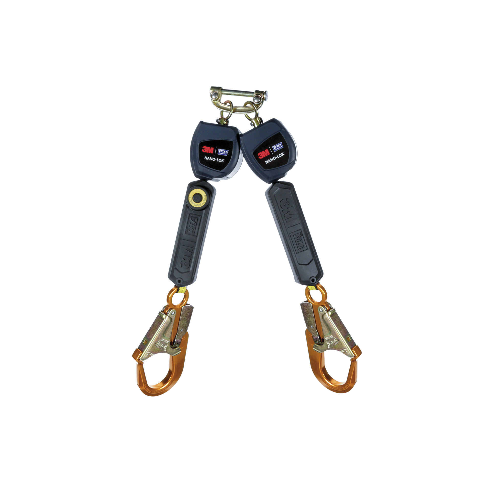 Self-Retracting Lifeline, Web, Twin Leg, HD Rebar Hook