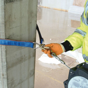 Temporary Galvanised Horizontal Lifeline