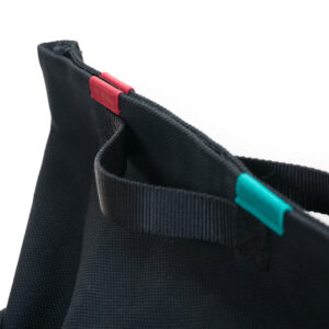 Canvas with Hook and Loop Safe Bucket with D-Rings