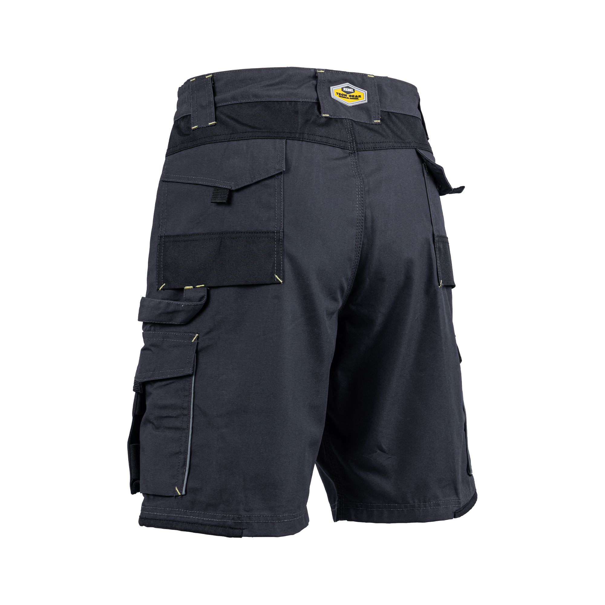 REBEL Tech Gear Shorts Gun Metal